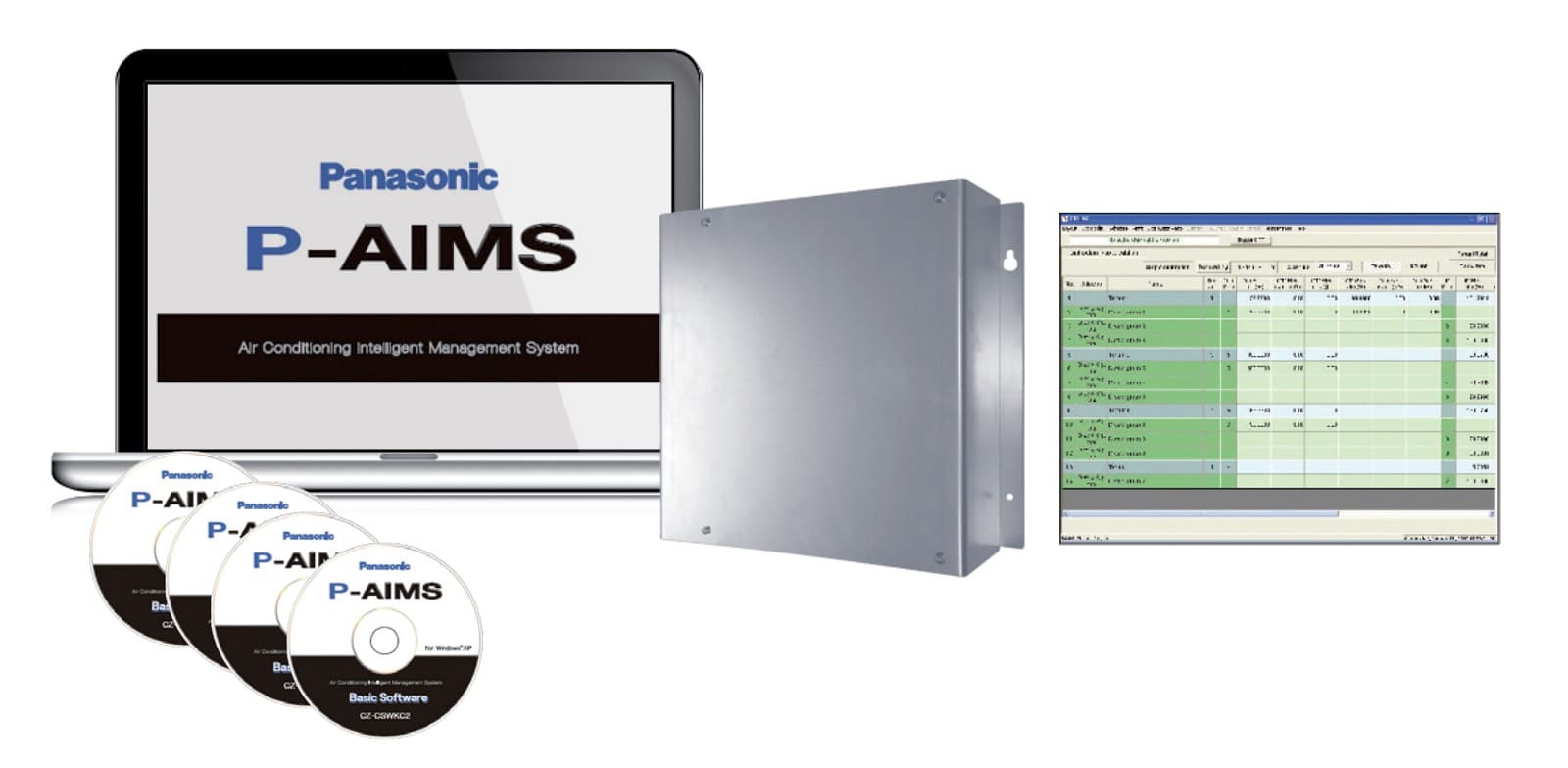 Программное обеспечение P-AIMS для отображения структуры объектов Panasonic CZ-CSWGC2