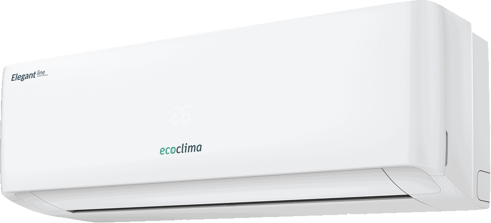 Настенная сплит-система Ecoclima серии Elegant line On-Off ECW-HE12/AA-4R2 + EC-HE12/A-4R2, белый