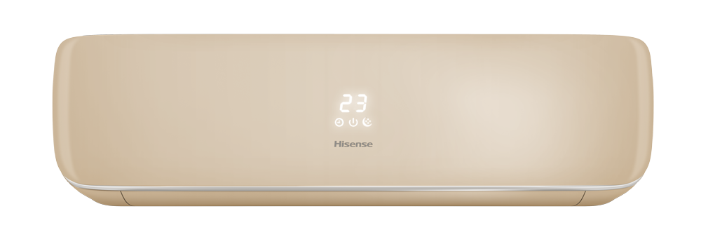 Инверторная сплит-система Hisense серии CHAMPAGNE CRYSTAL SUPER DC Inverter Wi-Fi AS-13UW4RVETG01(C) (комплект), шампань