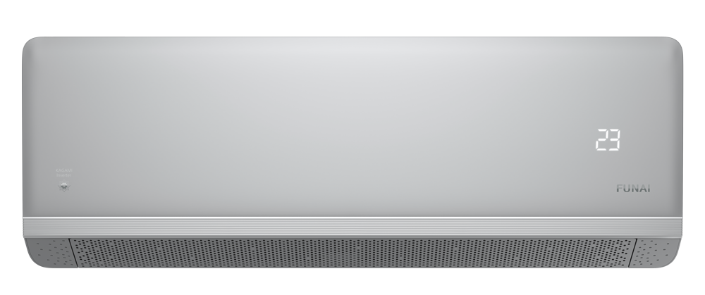 Инверторная сплит-система FUNAI серии KAGAMI Inverter RAC-I-KM30HP.D01 (комплект), серый
